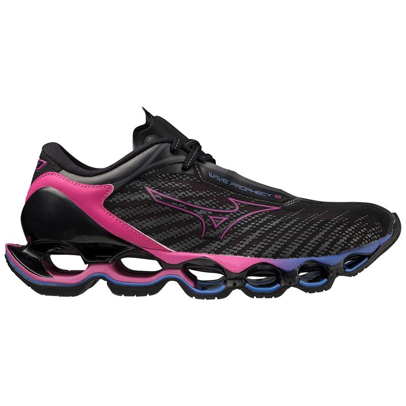 Chaussure Running Mizuno Wave Prophecy 12 Femme Noir | France M3967JZ