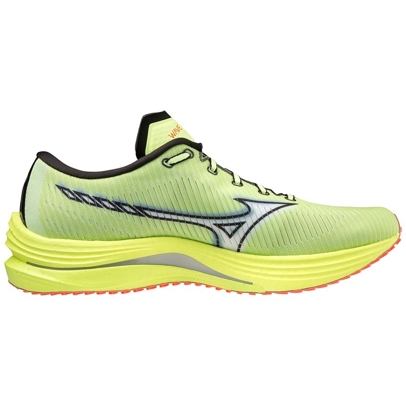 Chaussure Running Mizuno Wave Rebellion Homme Jaune | France M7314MP