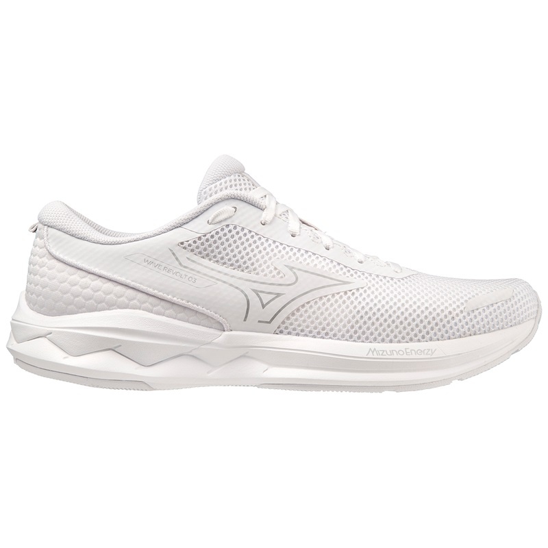 Chaussure Running Mizuno Wave Revolt 3 Femme Blanche Argent Blanche | France M3927RX