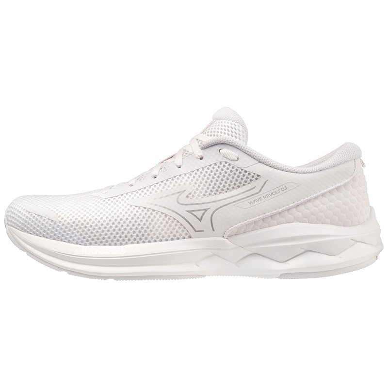 Chaussure Running Mizuno Wave Revolt 3 Femme Blanche Argent Blanche | France M3927RX