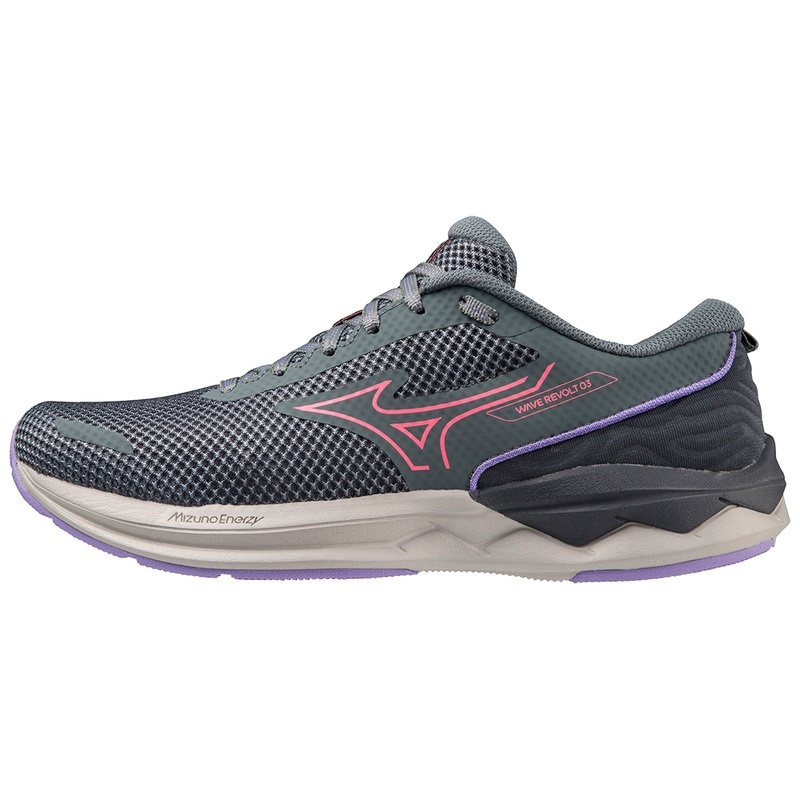 Chaussure Running Mizuno Wave Revolt 3 Femme Rose | France M8073SD