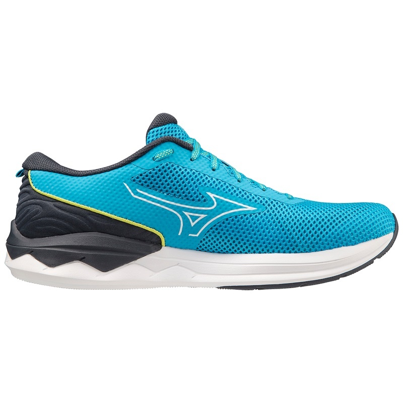 Chaussure Running Mizuno Wave Revolt 3 Homme Bleu Blanche | France M2591PO