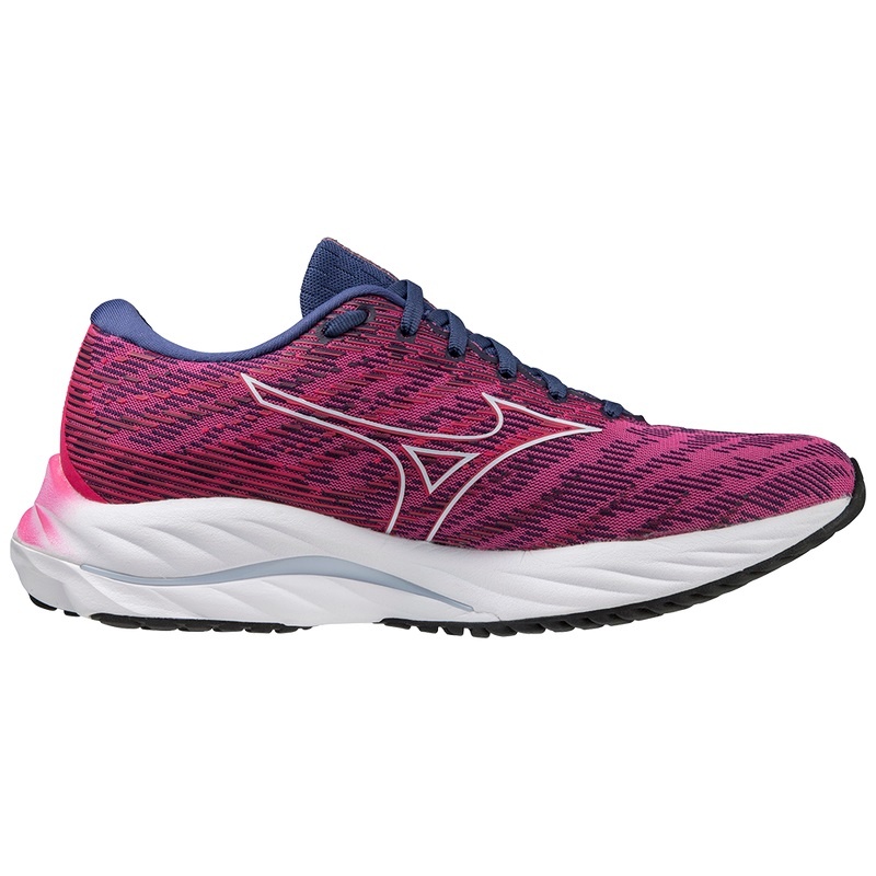 Chaussure Running Mizuno Wave Rider 26 Femme Fushia Bleu | France M3194YK