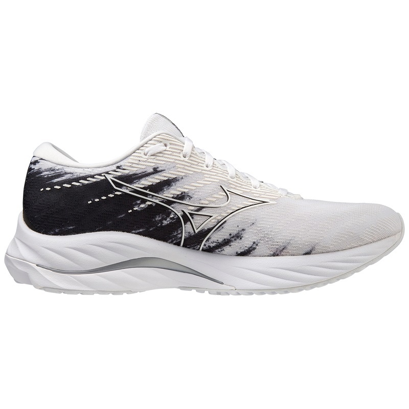 Chaussure Running Mizuno Wave Rider 26 Homme Blanche Noir | France M1325CA