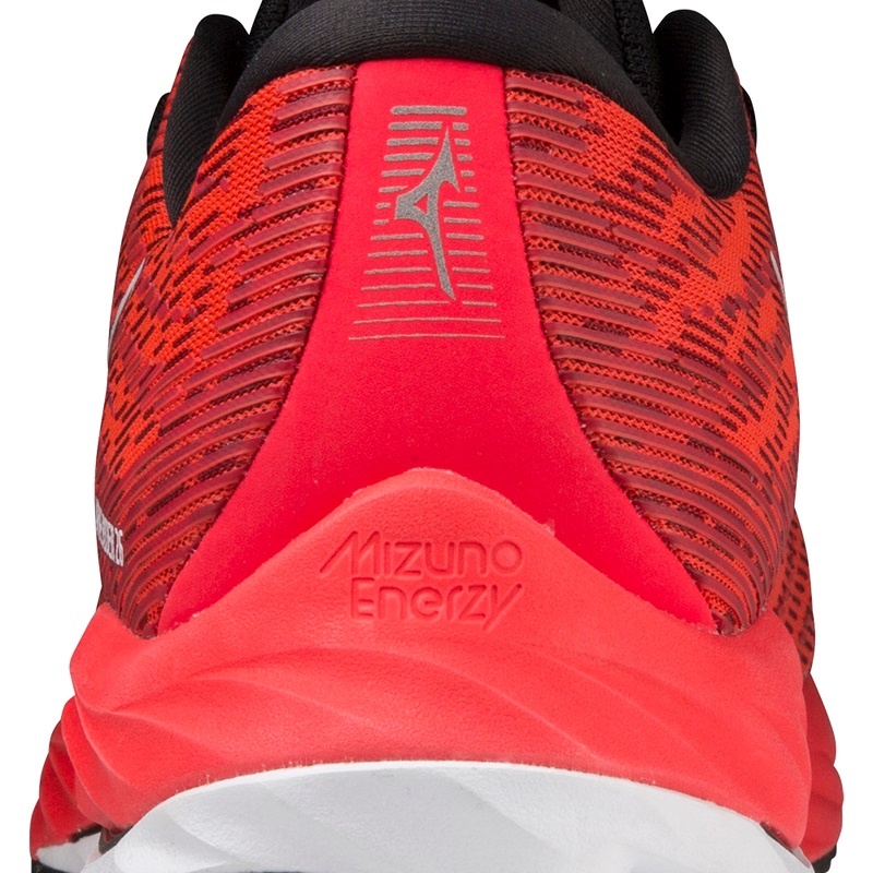 Chaussure Running Mizuno Wave Rider 26 Homme Rouge Blanche Noir | France M9350SX