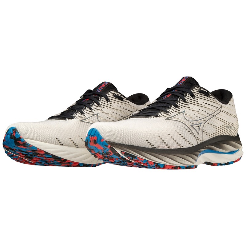 Chaussure Running Mizuno Wave Rider 26 Homme Blanche | France M5924DX