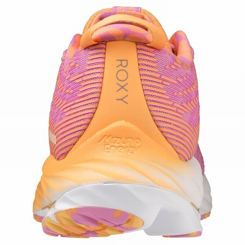 Chaussure Running Mizuno Wave Rider 26 Roxy Femme Blanche Orange | France M8617EJ