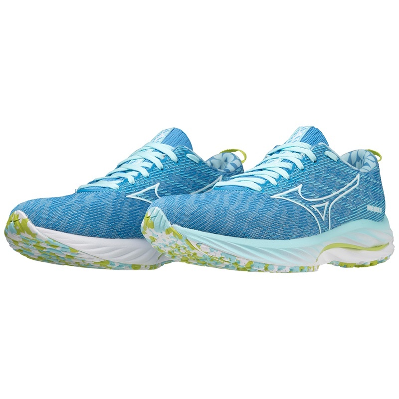 Chaussure Running Mizuno Wave Rider 26 Roxy Femme Blanche Vert | France M8630ZE