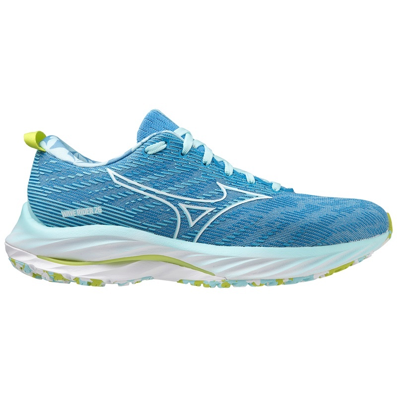 Chaussure Running Mizuno Wave Rider 26 Roxy Femme Blanche Vert | France M8630ZE