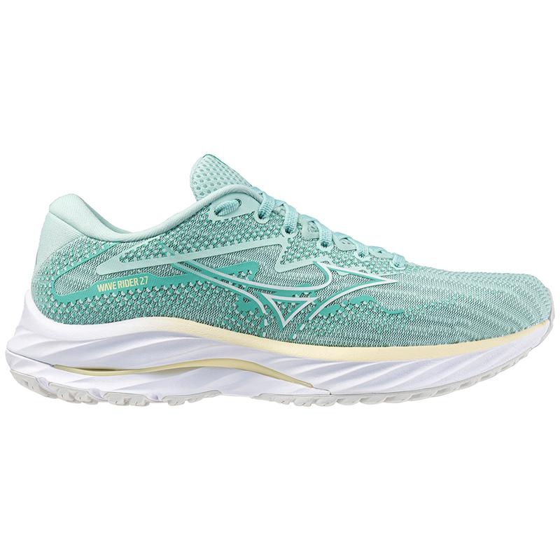 Chaussure Running Mizuno Wave Rider 27 Femme Bleu Blanche | France M2145LT