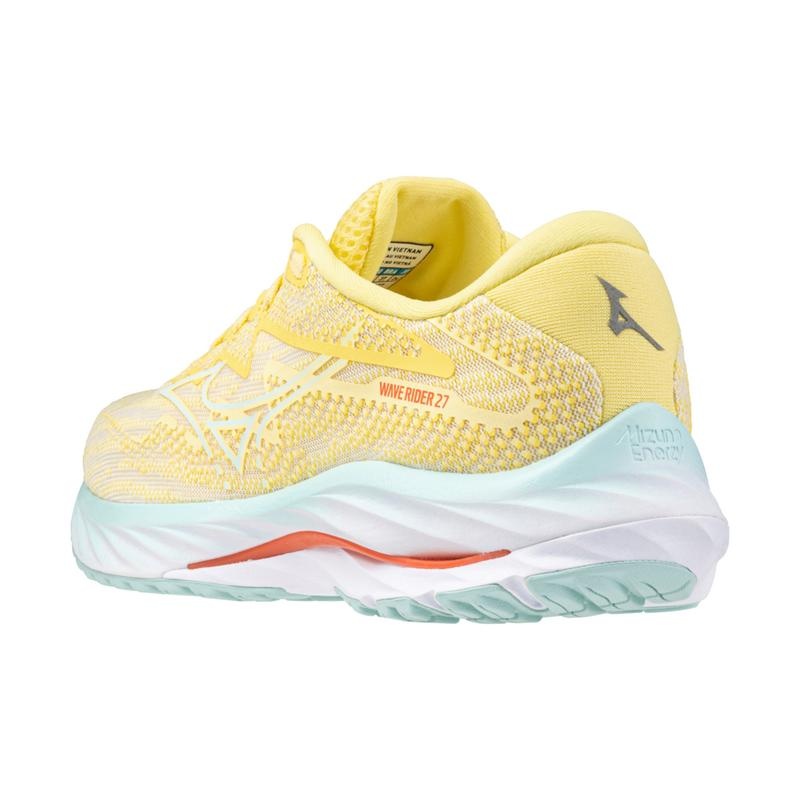 Chaussure Running Mizuno Wave Rider 27 Femme Jaune | France M3164SA