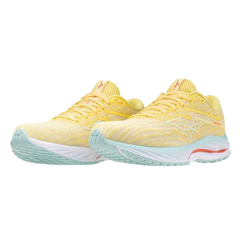 Chaussure Running Mizuno Wave Rider 27 Femme Jaune | France M3164SA