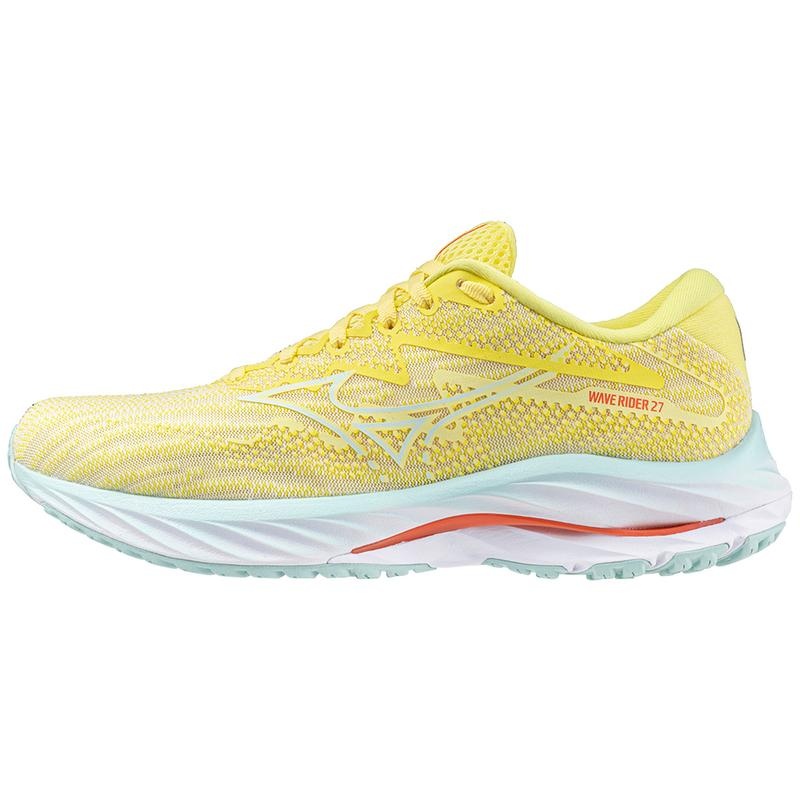 Chaussure Running Mizuno Wave Rider 27 Femme Jaune | France M3164SA