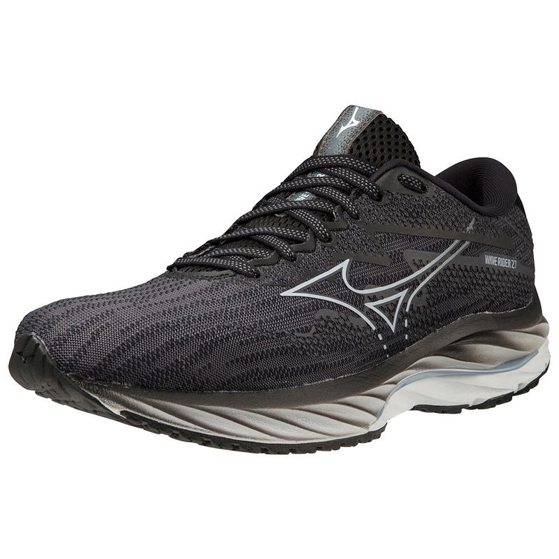 Chaussure Running Mizuno Wave Rider 27 Femme Noir | France M5609TK