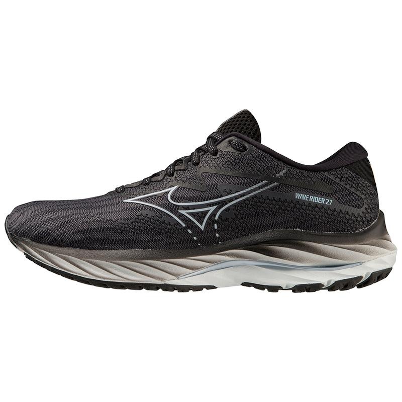 Chaussure Running Mizuno Wave Rider 27 Femme Noir | France M5609TK