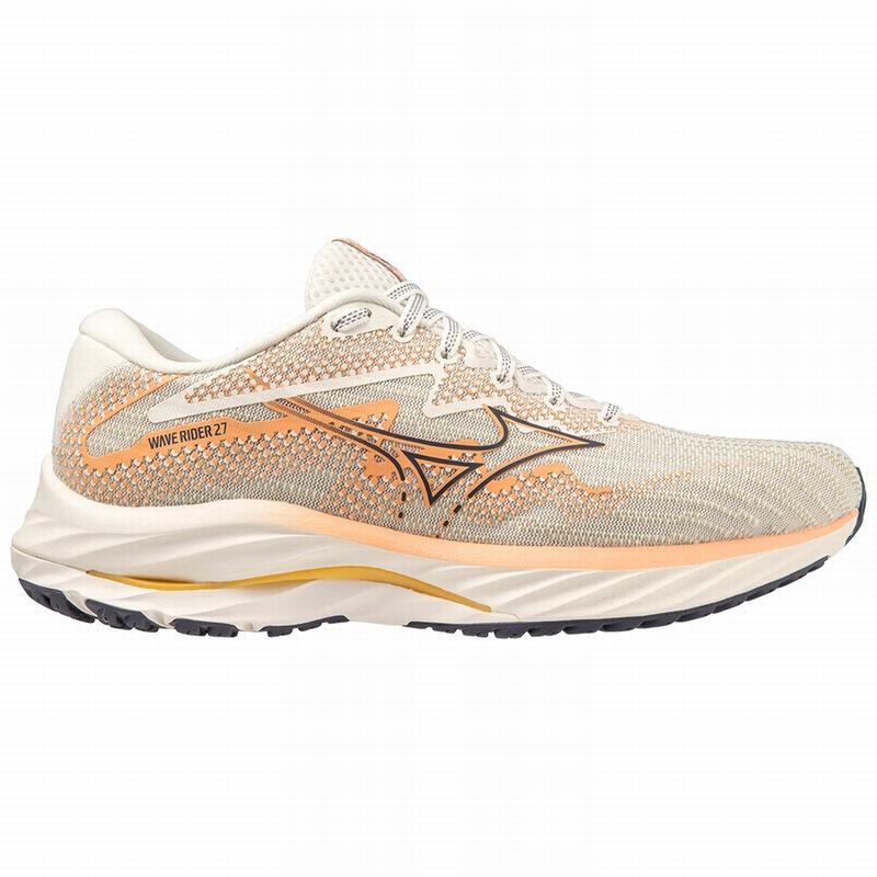 Chaussure Running Mizuno Wave Rider 27 Femme Blanche | France M3924XK