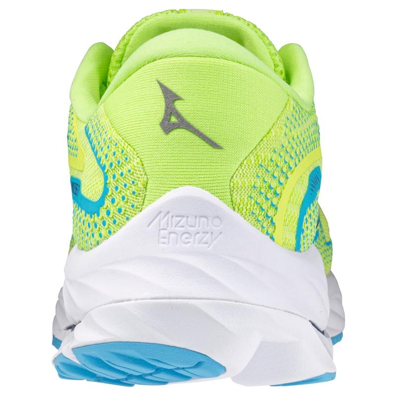 Chaussure Running Mizuno Wave Rider 27 Homme Vert Bleu Marine | France M8643TH