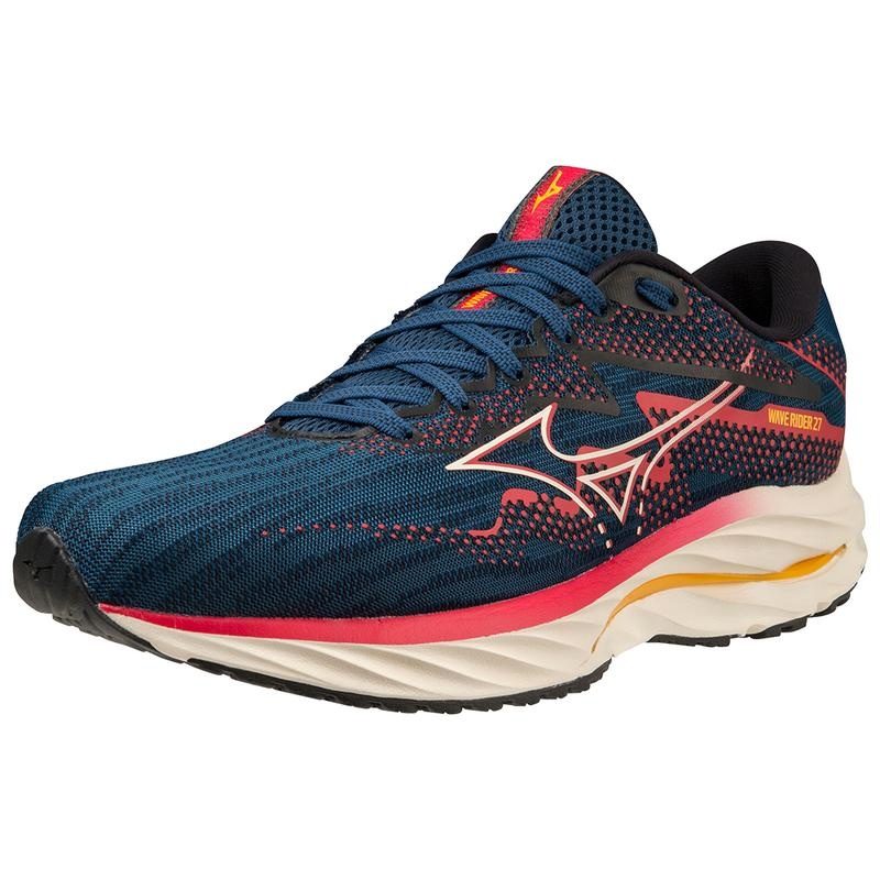 Chaussure Running Mizuno Wave Rider 27 Homme Bleu | France M2485DT