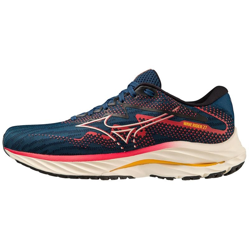 Chaussure Running Mizuno Wave Rider 27 Homme Bleu | France M2485DT