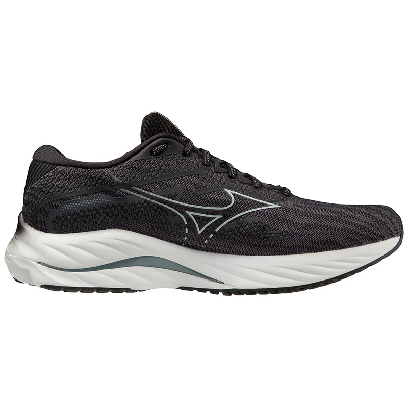 Chaussure Running Mizuno Wave Rider 27 Homme Bleu Noir | France M3187FM