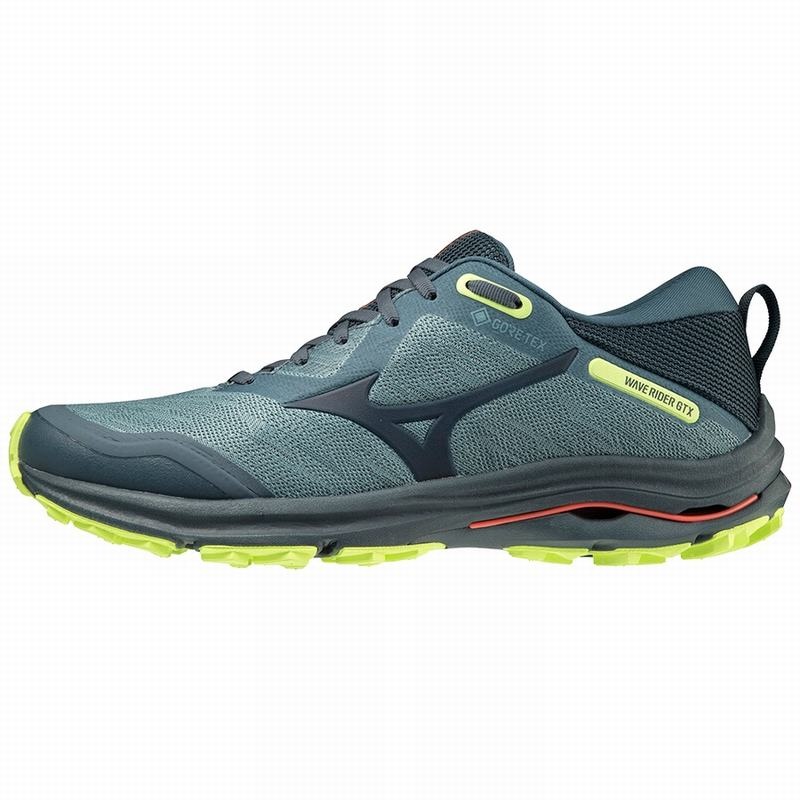 Chaussure Running Mizuno Wave Rider GTX Homme Vert | France M0219YL