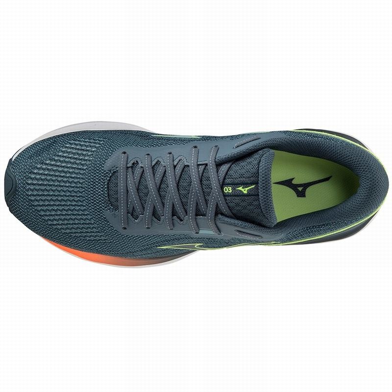 Chaussure Running Mizuno Wave Skyrise 3 Homme Vert | France M1853OF