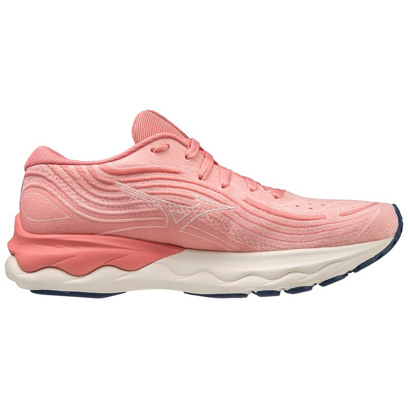 Chaussure Running Mizuno Wave Skyrise 4 Femme Corail Grise Corail | France M1946KP