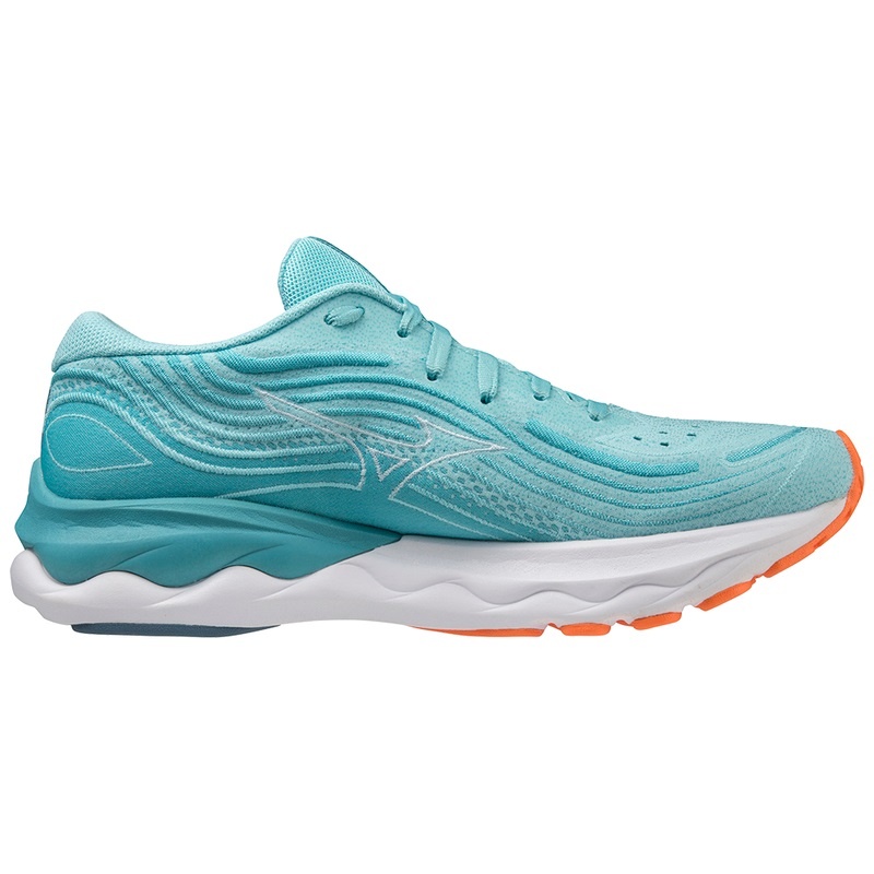 Chaussure Running Mizuno Wave Skyrise 4 Femme Marron Blanche Orange Clair | France M9071YO