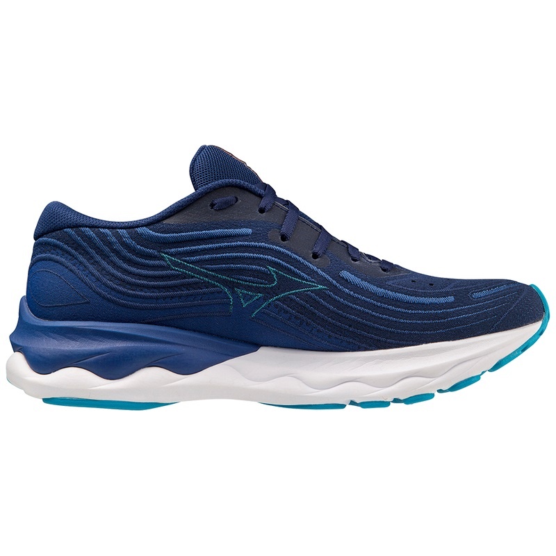 Chaussure Running Mizuno Wave Skyrise 4 Homme Bleu | France M9612CB