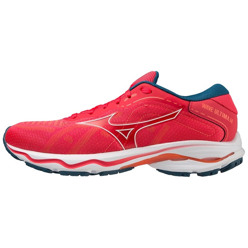 Chaussure Running Mizuno Wave Ultima 14 Femme Rose Blanche Bleu | France M7102WQ