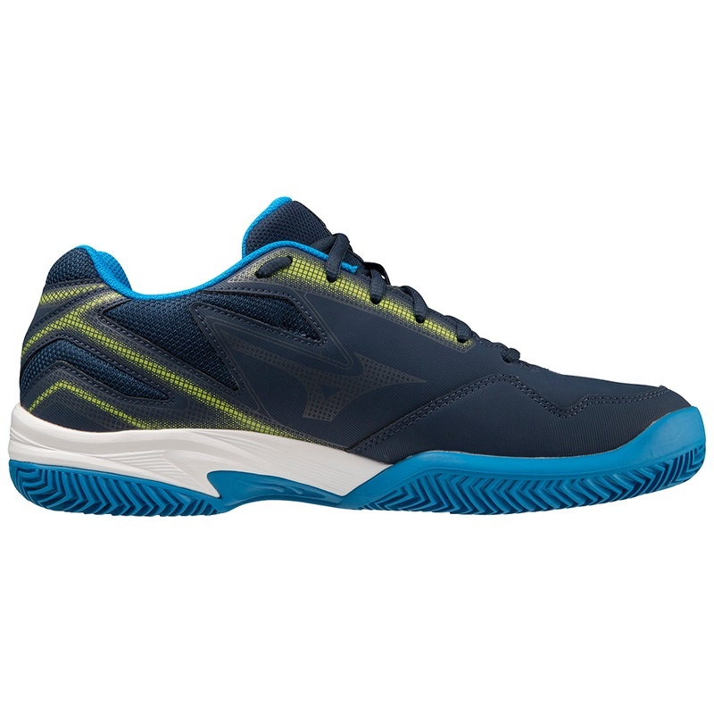 Chaussure Tennis Mizuno Break Shot 4 CC Femme Bleu Bleu | France M1370QK