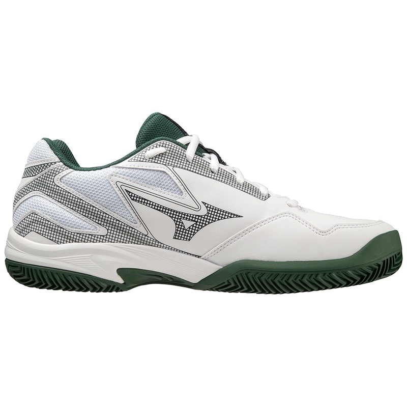 Chaussure Tennis Mizuno Break Shot 4 CC Homme Blanche | France M4980KY