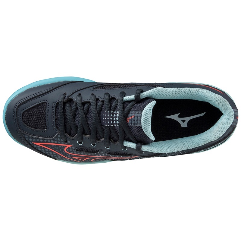 Chaussure Tennis Mizuno Exceed Star Jr. CC Homme Bleu Turquoise | France M5619YS