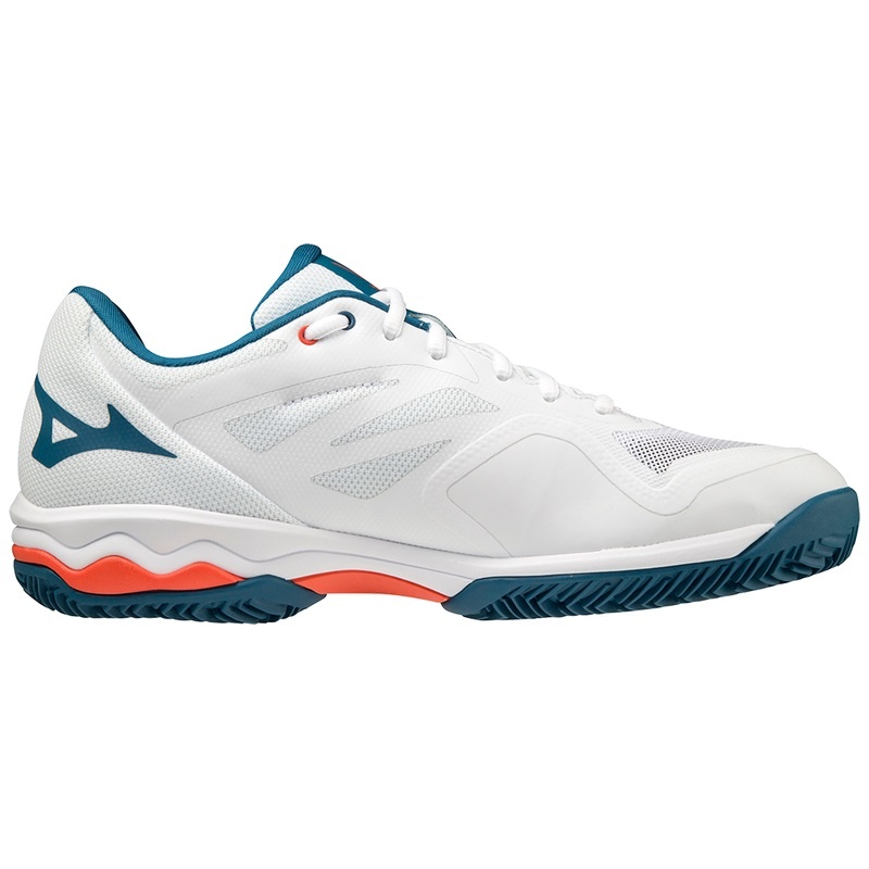 Chaussure Tennis Mizuno Wave Exceed Light CC Homme Blanche | France M4381LC