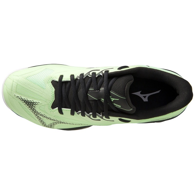 Chaussure Tennis Mizuno Wave Exceed Light 2 Homme Vert Noir Blanche | France M9534AC