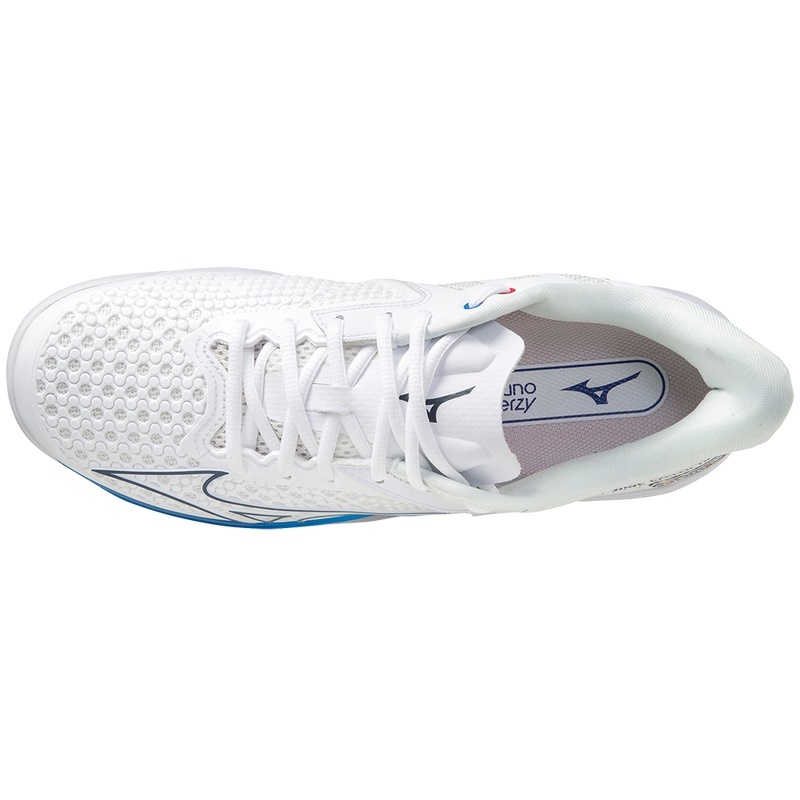 Chaussure Tennis Mizuno Wave Exceed Tour 5 CC Femme Blanche | France M4781BH