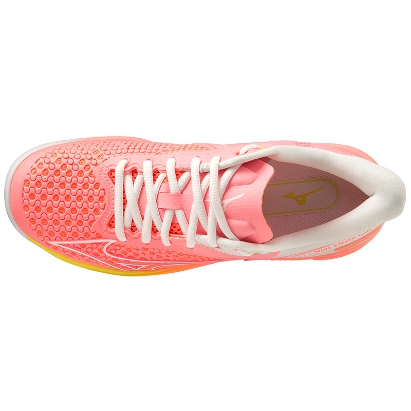 Chaussure Tennis Mizuno Wave Exceed Tour 5cc Femme Rose | France M2785QA