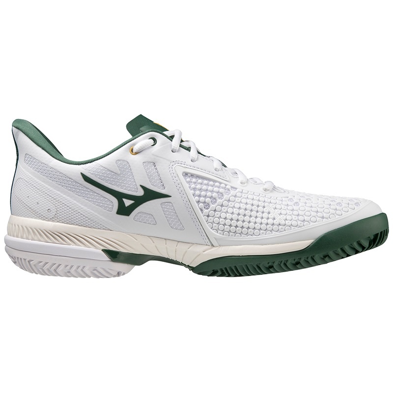 Chaussure Tennis Mizuno Wave Exceed Tour 5 CC Homme Blanche | France M8745VS