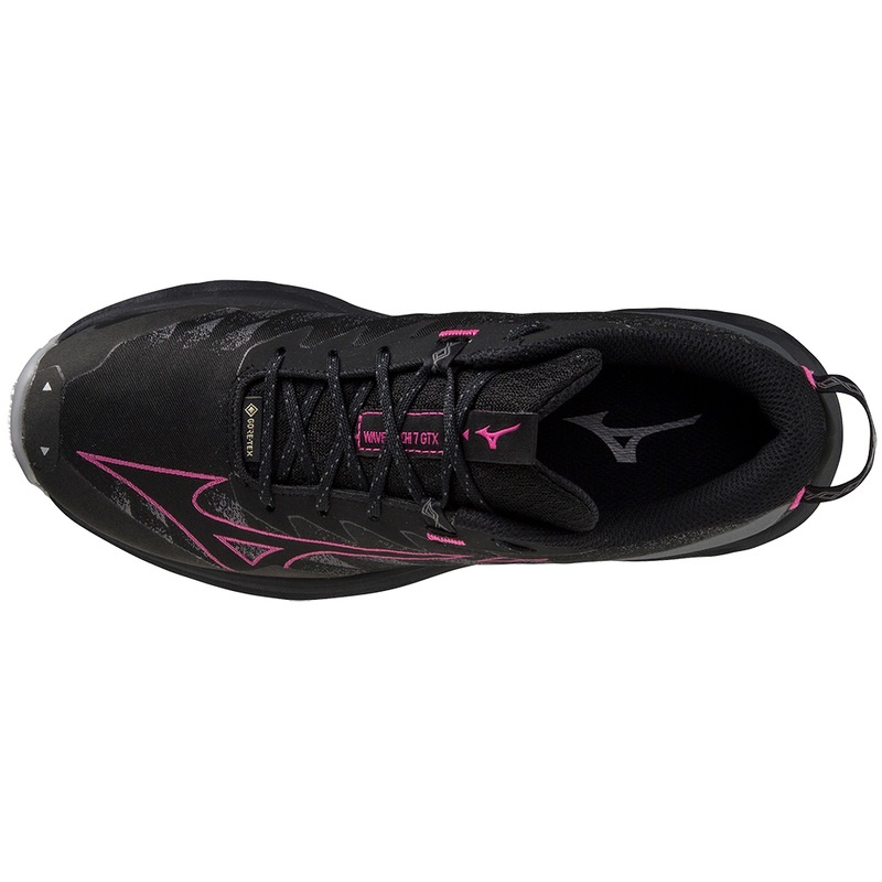 Chaussure Trail Running Mizuno Wave Daichi 7 GTX Femme Noir Fushia | France M7806YN