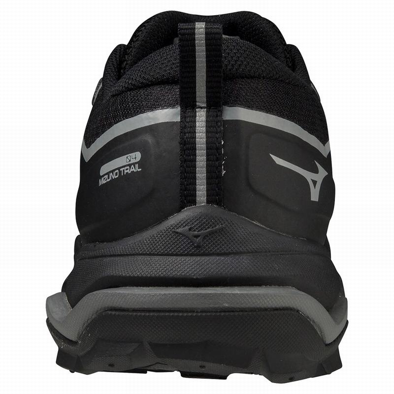 Chaussure Trail Running Mizuno Wave Ibuki 4 GTX Homme Noir Metal Grise Grise Foncé | France M6913ER