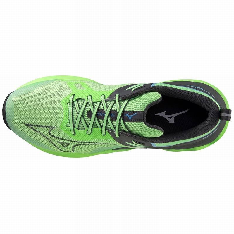 Chaussure Trail Running Mizuno Wave Ibuki 4 Homme Vert | France M1573IA