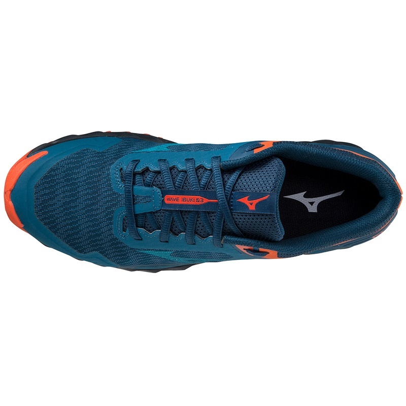 Chaussure Trail Running Mizuno Wave Ibuki 3 Homme Bleu Marine | France M1429XN