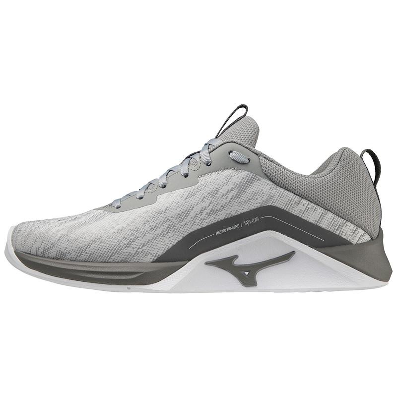 Chaussure Training Mizuno Ts-01 Homme Grise Blanche | France M2041YT