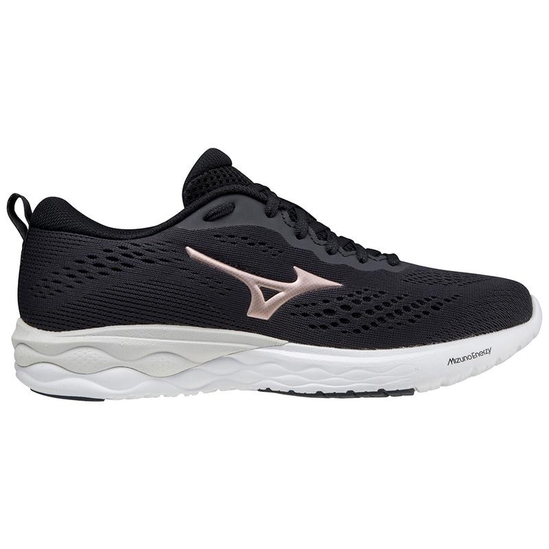 Chaussure Training Mizuno Wave Revolt 2 Femme Noir Blanche | France M4835GX