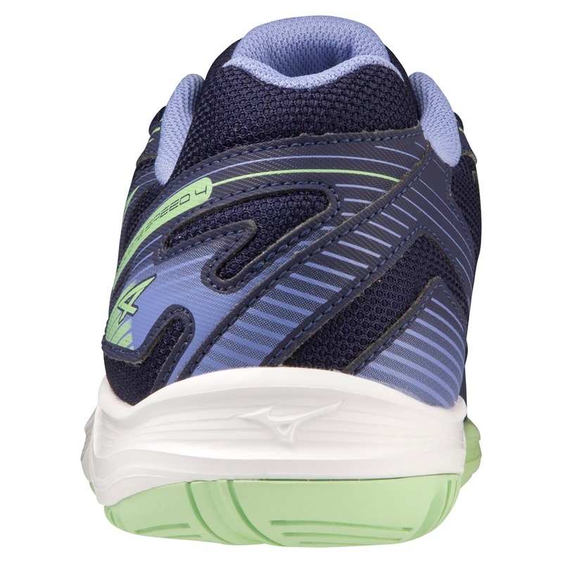 Chaussure Volley Mizuno Cyclone Speed 4 Femme Bleu Vert | France M9253PE