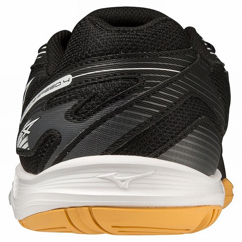 Chaussure Volley Mizuno Cyclone Speed 4 Homme Noir Blanche | France M1837HG