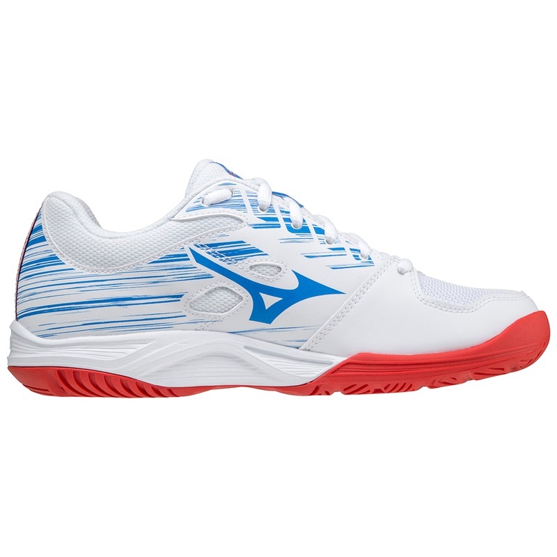 Chaussure Volley Mizuno Stealth Star Femme Blanche Rouge | France M0273JM