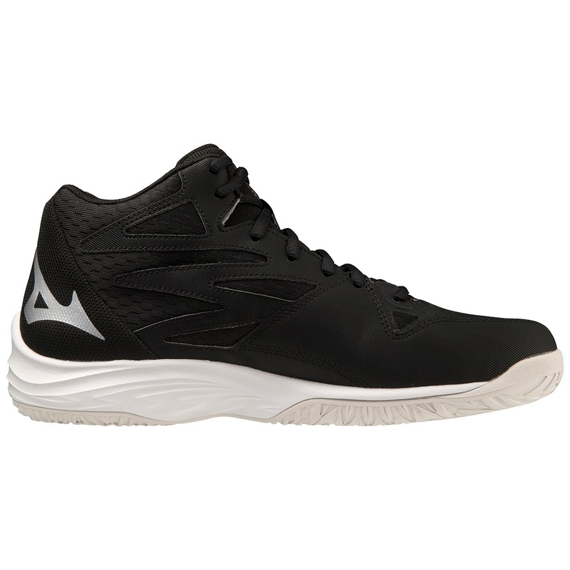 Chaussure Volley Mizuno Thunder Blade Z Mid Femme Noir Argent | France M4830KO