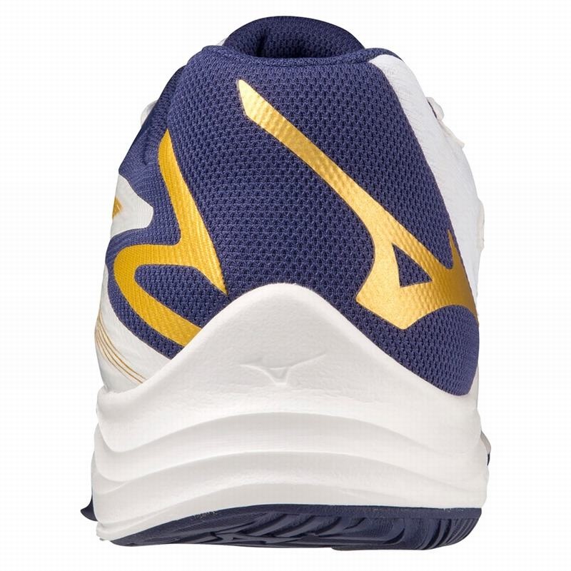 Chaussure Volley Mizuno Thunder Blade Z Homme Blanche Doré | France M1548XG