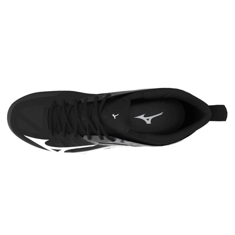 Chaussure Volley Mizuno Wave Dimension Femme Noir Blanche | France M1764GZ